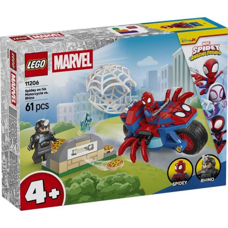 Lego Duplo Marvel na sua mota vs. Rhino