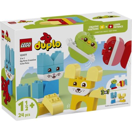 Lego Duplo ador&aacute;veis animais criativos 3 em 1