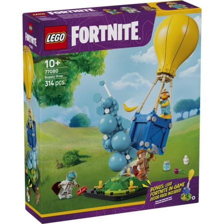Lego Fortnite entrega de suprimentos