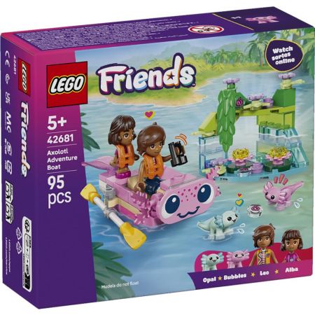 Lego Friends aventuras no Barco Axolote