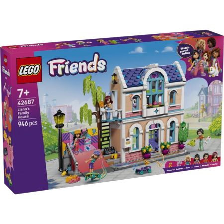 Lego Friends casa familiar de Liann