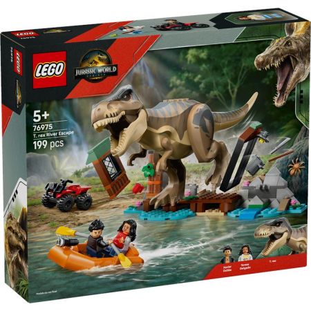 Lego Jurassic World Fuga pelo Rio do T Rex