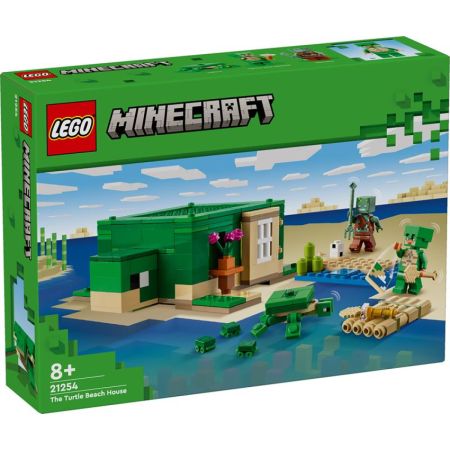 Lego Minecraft a casa tartaruga da praia