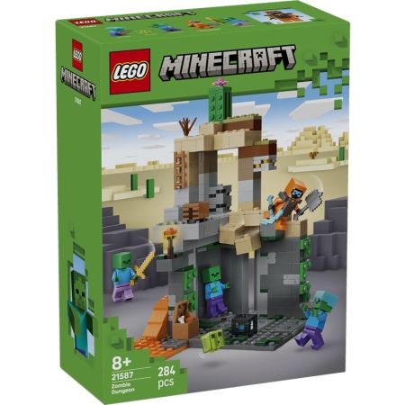 Lego Minecraft a masmorra de zombies