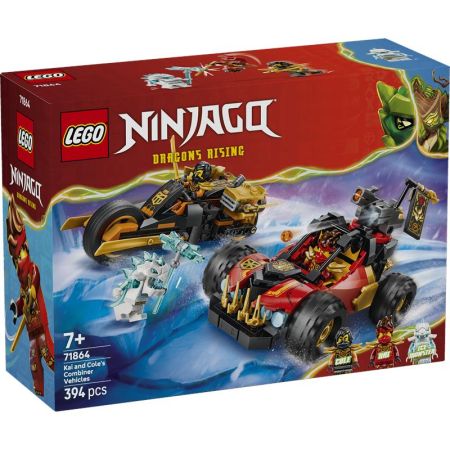 Lego Ninjago Vehículos combinados de Kai y Cole