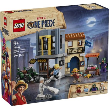 Lego One Piece Confronto com o Capit&atilde;o Smoker