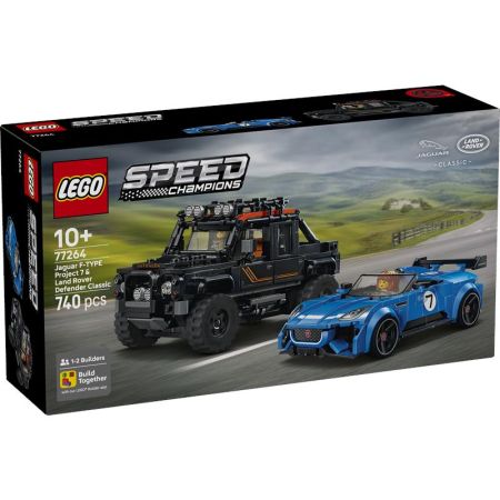 Lego Speed Champions Jaguar e Land Rover