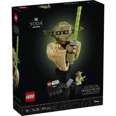 Lego Star Wars busto Yoda