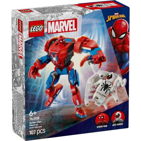 Lego Super Heróis armadura Spiderman y Anti-Venom