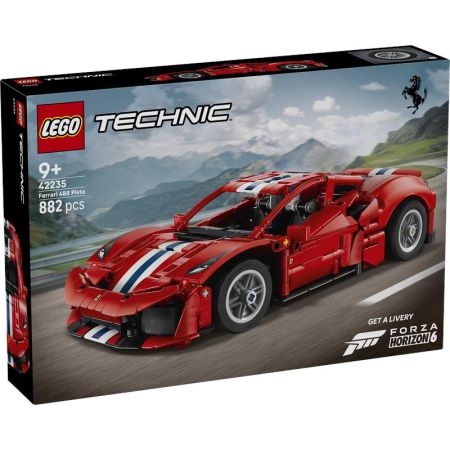 Lego Technic carro Ferrari 488 Pista