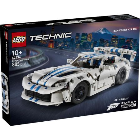 Lego Technic carro desportivo Dodge Viper GTS-R