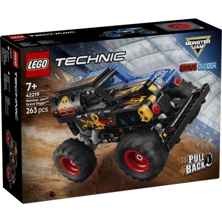 Lego Technic Monster Jam Grave Digger fogo e gelo