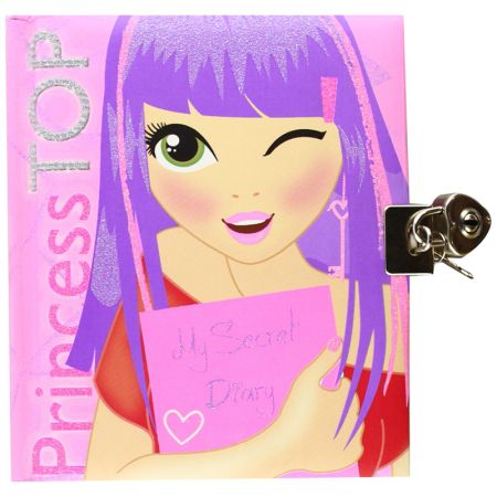 Livro Princess Top My Book Of Secrets com Cadeado