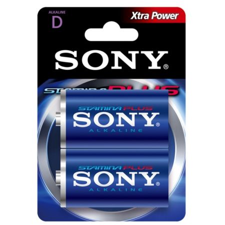 Pilha Lr20 Stamina Plus Sony