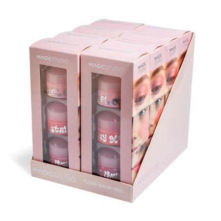 Magic Studio bálsamo olhos bochechas e lábios Glow