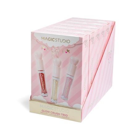 Magic Studio trio de brilho labial Coquette