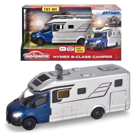 Majorette GS Caravana Camper 16 cm luz e som