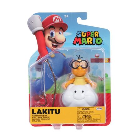 Mario Bros figuras Lakitu 10 cm