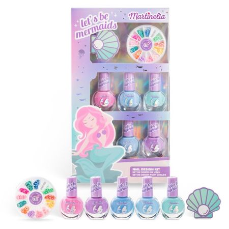 Martinelia conjunto de unhas Let's be Mermaids