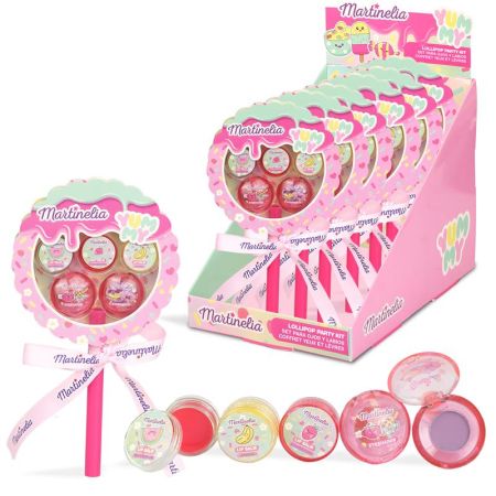 Martinelia kit 3 bálsamos labiais Yummy