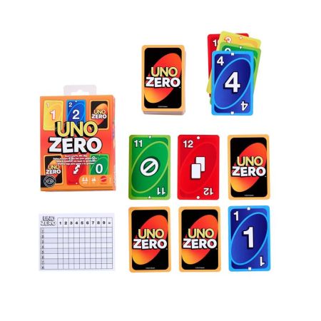 Mattel Games UNO Zero jogo de cartas