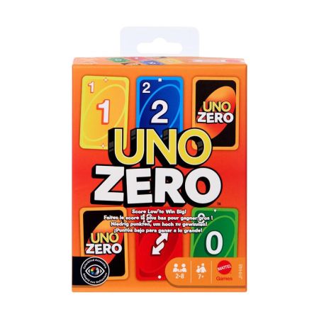 Mattel Games UNO Zero jogo de cartas