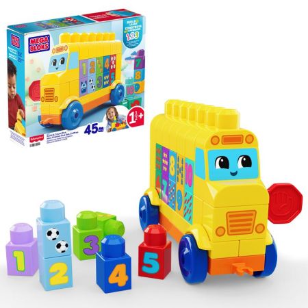 Mega Bloks autocarro constrói e conta