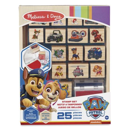 Melissa & Doug carimbos de madeira Patrulha Pata