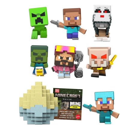 Minecraft mini ovos surpresa