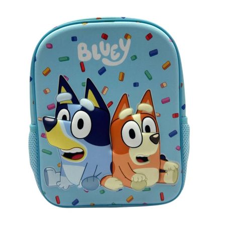 Mochila pr&eacute; escolar Bluey 3D 32 cm