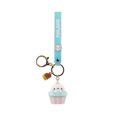 Molang porta chaves Yume 6 cm Cupcake