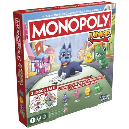 Monopoly Junior 2 jogos em 1