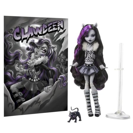 Monster High boneca Reel Drama Clawdeen