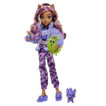 Monster High Festa Pijama boneca Clawdeen Wolf