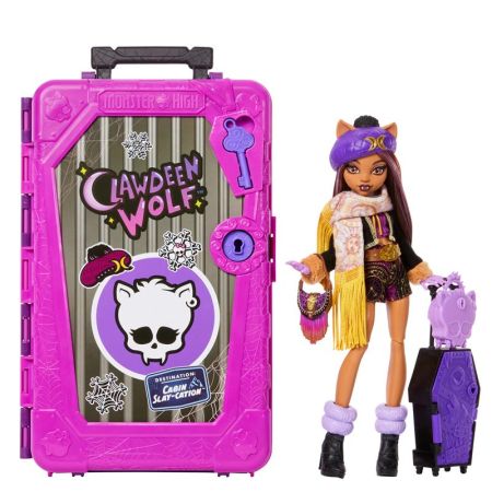 Monster High Skulltimate boneca Clawdeen armário
