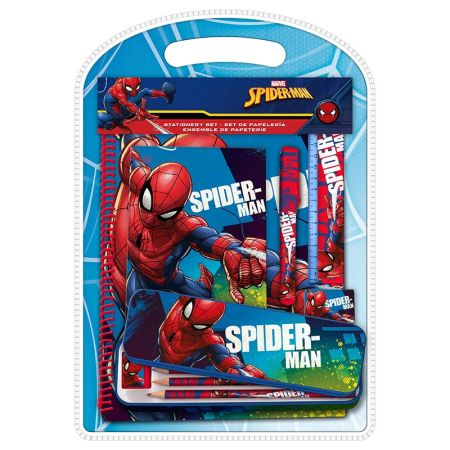 Conjunto de papelaria do Spiderman