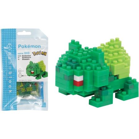 Nanoblock micro blocos Pokemon Bulbasaur