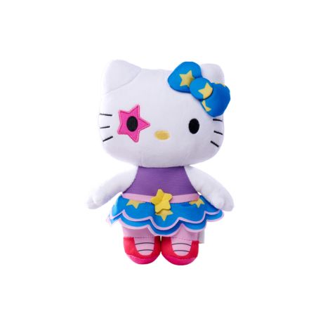 Peluche Hello Kitty Super Style 20cm Estrela Pop