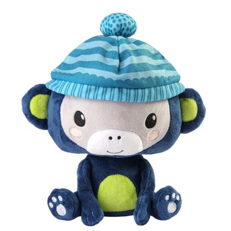 Peluche macaco Fisher Price 20 cm suave