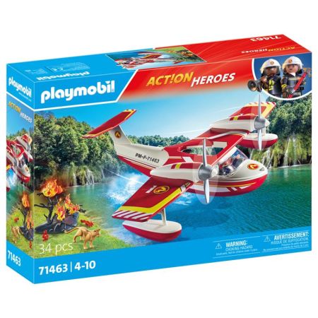 Playmobil Action Series Hidroavião com função de e