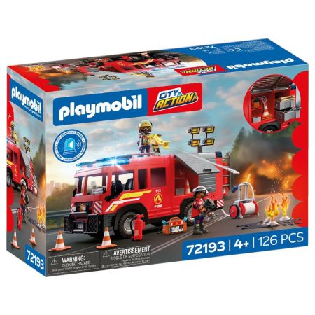Playmobil City Action equipa tática em ação
