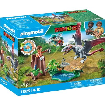 Playmobil Dinos Observatório com dimorphodon