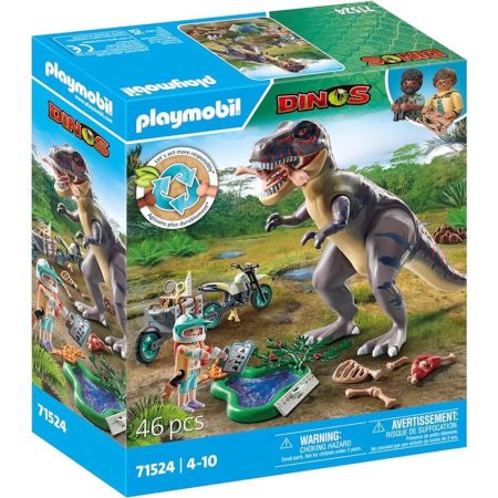 Playmobil Dinos T-rex e exploradora