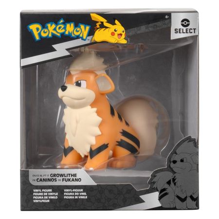 Pokémon figura vinil 10 cm Select Growlithe
