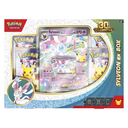 Pokémon TCG 30th Celebration Sylveon Ex Box