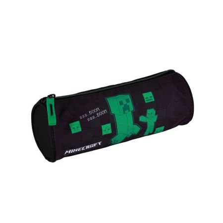Estojo Redondo Minecraft Creeper 23 cm
