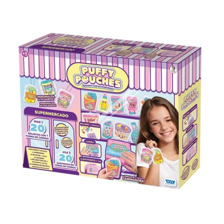 Puffy Pouchees acessórios 20 peças Squishy