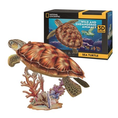 Puzzle 3D tartaruga