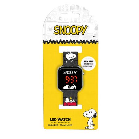 Relógio Led Snoopy Peanuts