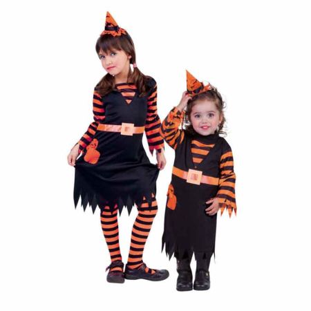 Disfarce bruxa Witchy Patch Infantil